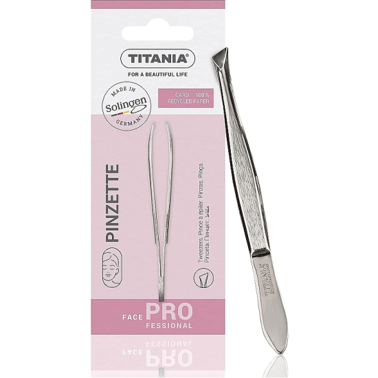 Пинсета наклонена (1060/В) - TITANIA
