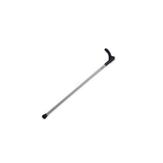 Бастун с фиксирана височина 85 см с права дръжка тип “Силвър” (метален) - Фори