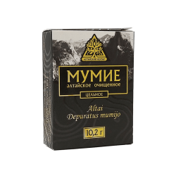 Алтайско, пречистено Мумийо, Алтайский Нектар, 10.2 гр - ФАРМ ПРОДУКТ