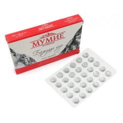 Алтайско, пречистено мумийо 60 таблетки, ФАРМ ПРОДУКТ