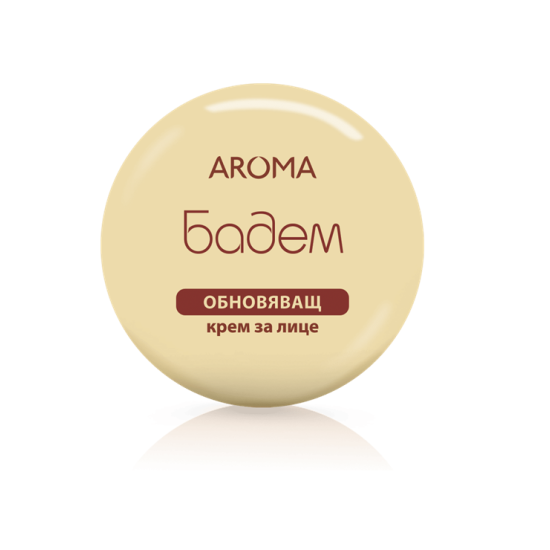 Крем за лице БАДЕМ Обновяващ 75 мл - Арома
