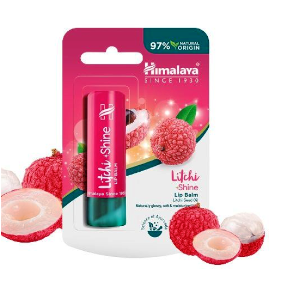 Балсам за устни стик с Личи, 4.5 гр., Himalaya