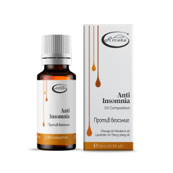 ПРОТИВ БЕЗСЪНИЕ - КОМПОЗИЦИЯ ОТ ЕТЕРИЧНИ МАСЛА, 10 МЛ - РИВАНА