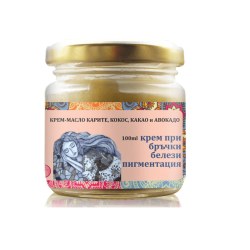 Крем-Масло от Карите, Кокос, Какао и Авокадо, Радика 100мл, Биохерба