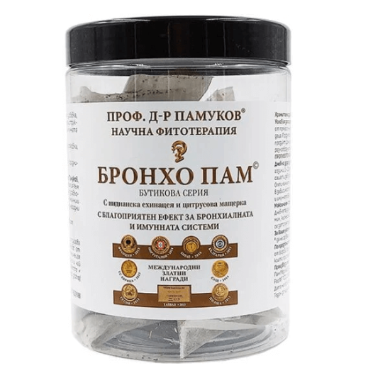 Чай Бронхо Пам ( бял) 20 ф Пам Медика