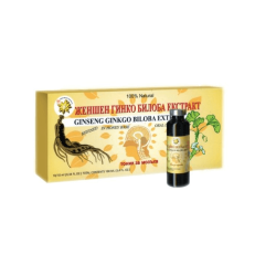 Женшен с Гинко Билоба 10 мл x 10 флакона - ТНТ - 21