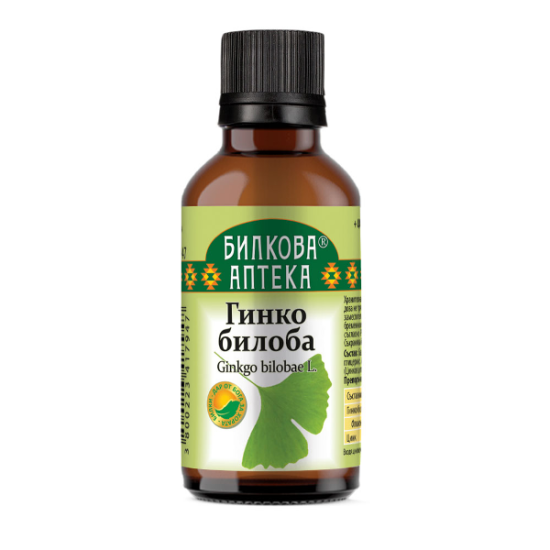 ГИНКО БИЛОБА, тинктура 50мл, Биохерба
