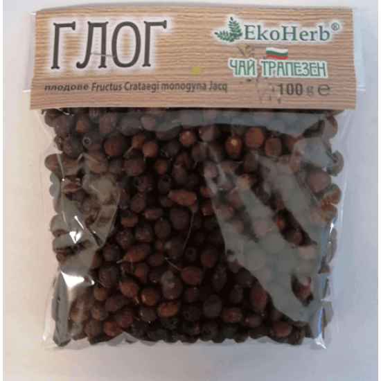 Глог плод 100 гр, ЕкоХерб