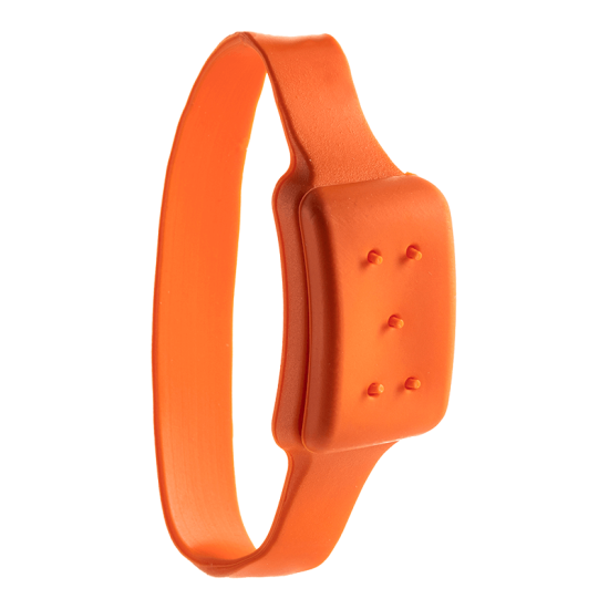 Силиконова гривна /контейнер/ за ДЕЦА с аромат на Цитронела 1 брой - Aroma Defence