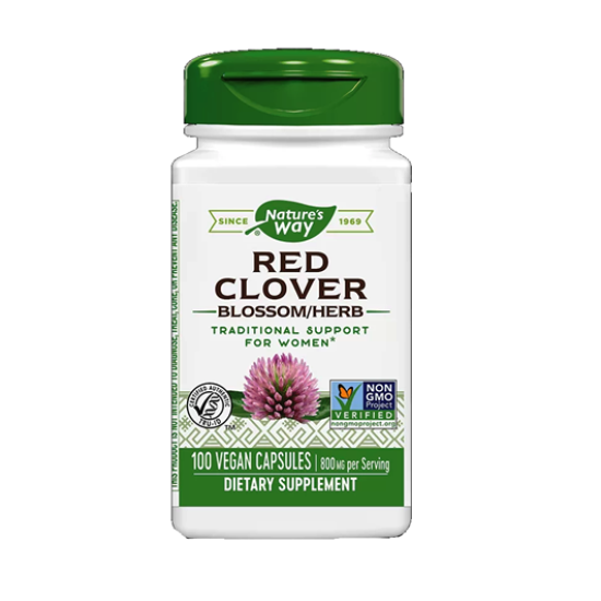 Червена детелина – билка за женско здраве Менопауза и остеопороза 100 к,  Nature’s Way 