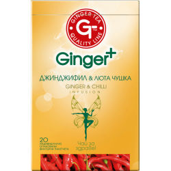 ЧАЙ ДЖИНДЖИФИЛ & ЛЮТА ЧУШКА 20 Ф БЪЛГАРСКА ЧАЕНА КОМПАНИЯ