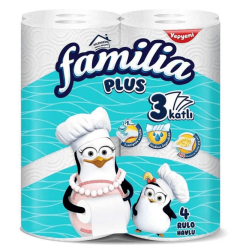 Домакинска хартия Familia 4 ролки