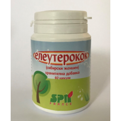 Елеутерокок (сибирски женшен) 60 к - BioAtlantic, Франция