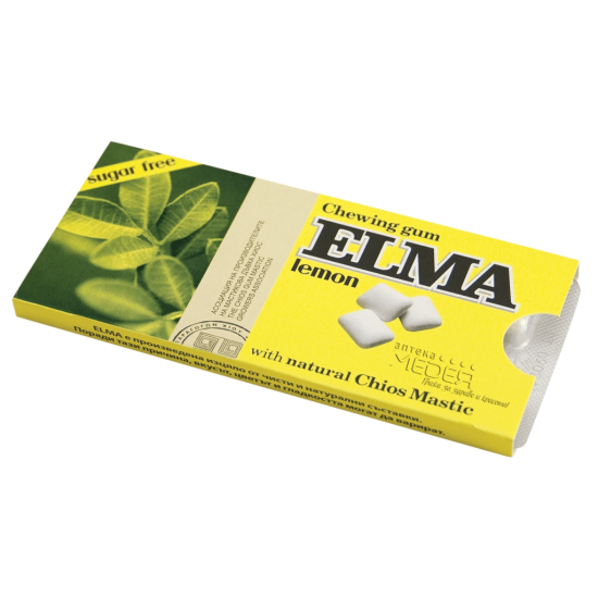 Elma Mint Дъвки с мастикова смола и вкус на лимон 10 бр