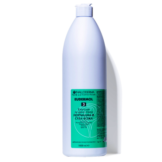 Емулсия за цяло тяло за нормална и суха кожа EUDERMOL № 3  1 л - ТАЛОДЕРМА