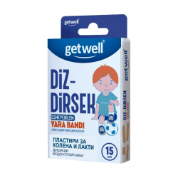 Пластири за колене и лакти, 15бр, Getwell / Биохерба