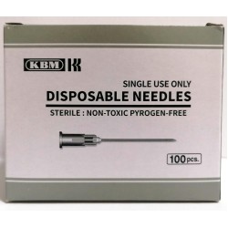 Игли 27 G / 0.4mm x 13mm 1/2 стерилни 100 бр