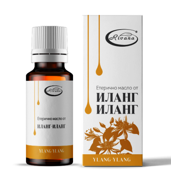 ЕТЕРИЧНО МАСЛО ОТ ИЛАНГ-ИЛАНГ, 10 МЛ - РИВАНА