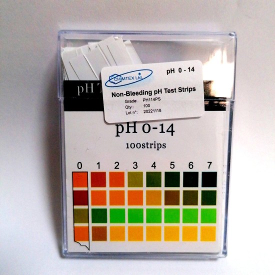 Индикатор на лентички рН 0 - 14
