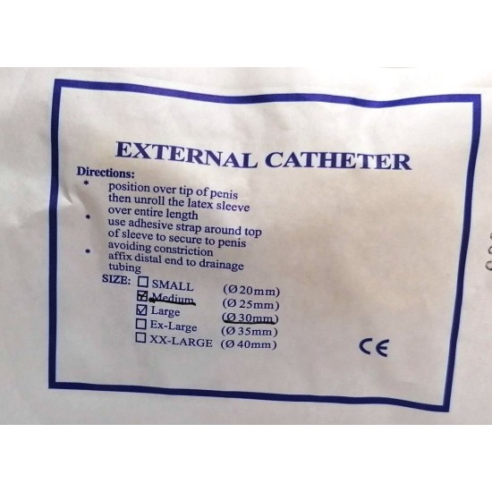 Урологиен катетър тип презерватив 30 мм