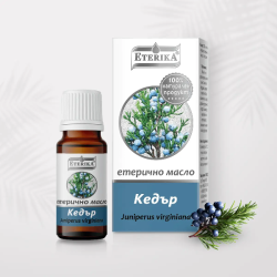 Етерично Масло От Кедър – Juniperus virginiana – 10 мл, Етерика