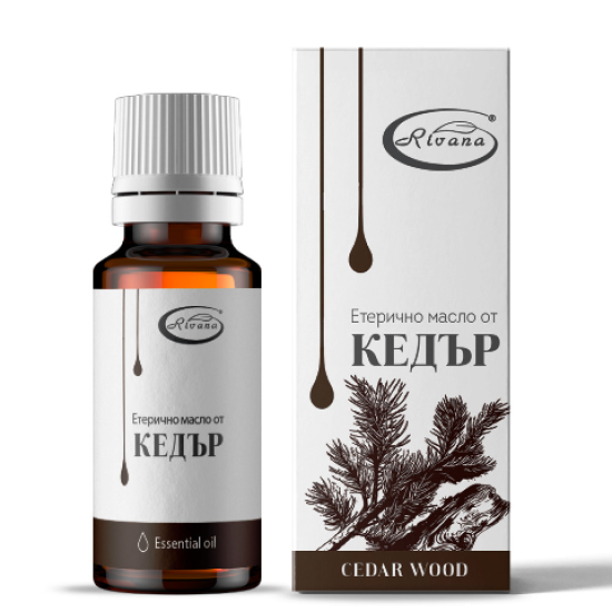 ЕТЕРИЧНО МАСЛО ОТ КЕДЪР, 10 МЛ - РИВАНА