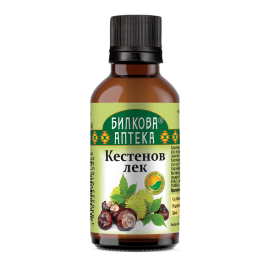 КЕСТЕНОВ ЛЕК тинктура - при хемороиди и разширени вени 50мл, Биохерба