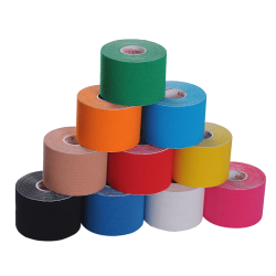 Кинезио лента бяла 5см/5 м