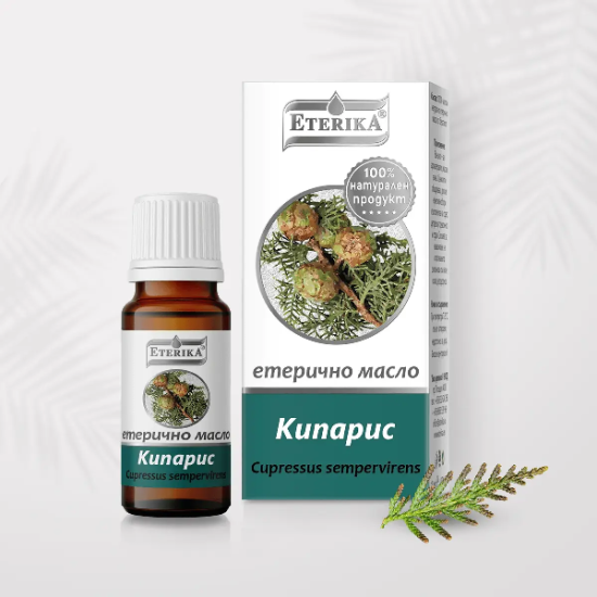 Етерично Масло От Кипарис – Cupressus sempervirens – 10 мл, Етерика