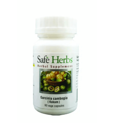 Гарциния Камбоджа – Кокам Естествен регулатор на теглото 60 веге капсули - VASU / Safe Herbs