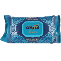 Мокри кърпички Тюркоаз 120 бр  - Ultra Compact