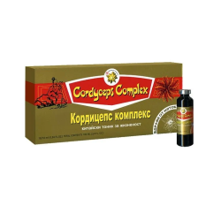 Кордицепс Комплекс Китайски тоник за жизненост 10 мл х 10 флакона  - ТНТ -21