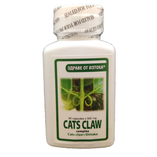 Котешки нокът Комплекс + Шийтаке 500 мг 90 капсули- TNT - 21