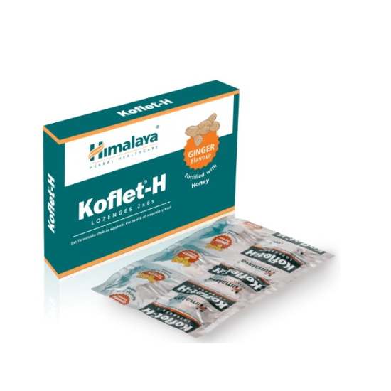 Кофлет бонбони с aромат на джинджифил 12 броя, Himalaya