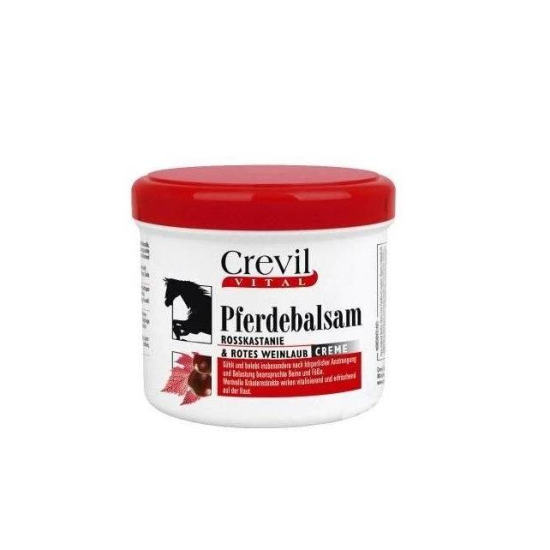 Конски балсам-крем (с див Конски кестен), 500 мл – с охлаждащ ефект, Crevil Vital, Германия