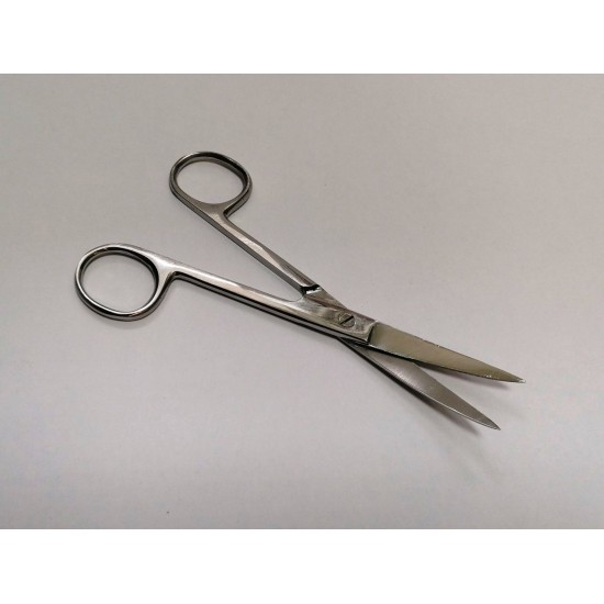 КРИВА ХИРУРГИЧНА НОЖИЦА С ОСТЪР ВРЪХ 13 - 16