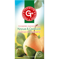 Чай Круша и Смокиня 20 ф Българска Чаена Компания 
