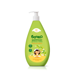 Шампоан за коса и тяло Липа и лайка 400 мл - БОЧКО / ЛАВЕНА