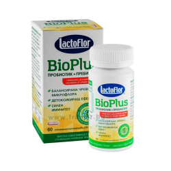 Лактофлор Био Плюс Пробиотик + Пребиотик 60 капсули, КЕНДИ