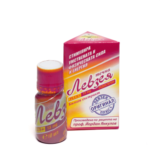 Левзея + ечен екстракт 10 мл, Цветелина