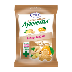 Лукчета с джинджифил и портокал 85 грама - Захарни заводи