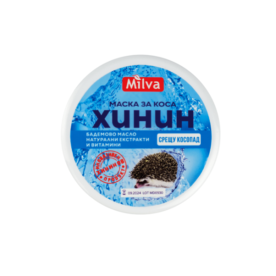 Маска за коса с хинин 250 мл - МИЛВА