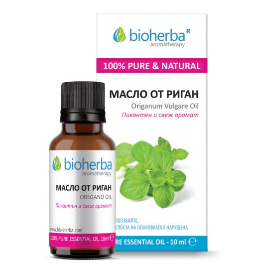 МАСЛО ОТ РИГАН, Oregano essential oil 10мл, Биохерба
