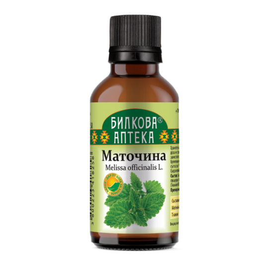 Маточина Тинктура - при нервност и безсъние 50 мл, Биохерба
