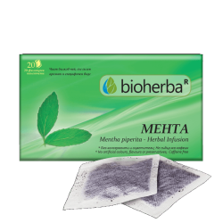 Билков чай Мента 20 филтърни пакетчета, Биохерба