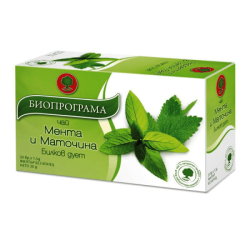 Чай Мента и Маточина 20 ф Биопрограма
