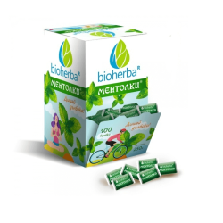 Бонбони "Ментолки" 100 бр, Биохерба