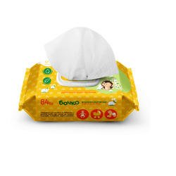 Влажни кърпички Памук и лайка 84 бр - БОЧКО / ЛАВЕНА