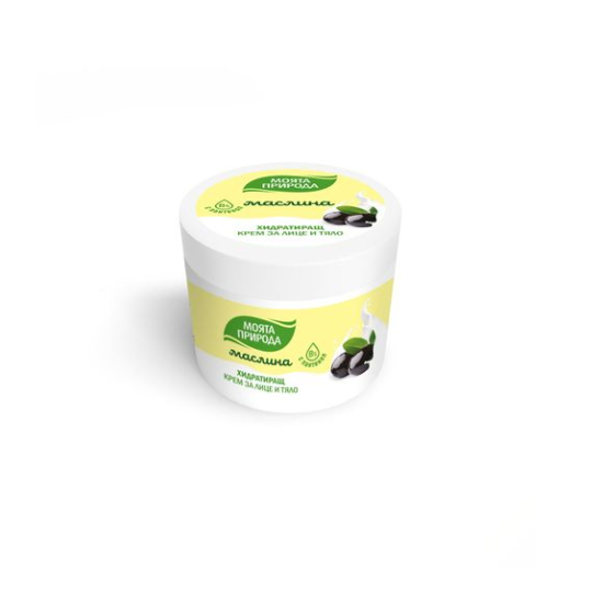 Хидратиращ крем за лице и тяло с маслина 100 мл - ЛАВЕНА
