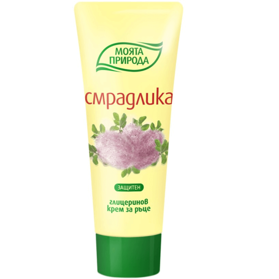 Глицеринов крем за ръце с смрадлика - Моята природа 75 мл - ЛАВЕНА
